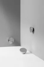 Stolní zrcadlo Aura, stainless steel