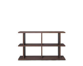 Knihovna Kona Bookcase 2x2, dark stained