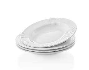 Hluboký oválný talíř Legio Nova Deep Oval Plate 25 cm 4ks, white