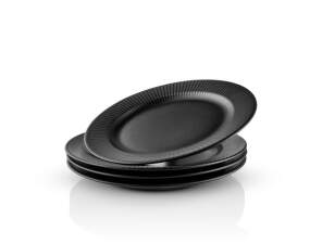 Talíř Legio Nova Lunch Plate 22 cm 4ks, black