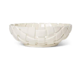 Keramická mísa Plait Bowl Ø30, off-white