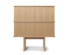 Komoda Stilt Sideboard Double, natural oak