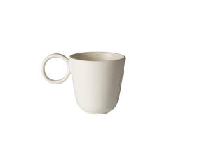 Hrnek s ouškem Edge Mug w. Handle 2ks, ecru stoneware