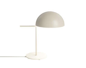 Stolní lampa Aluna, creme powder coated iron