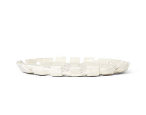 Keramický talíř Plait Platter, off-white