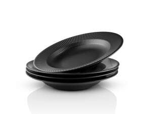 Hluboký talíř Legio Nova Deep Plate 25 cm 4ks, black