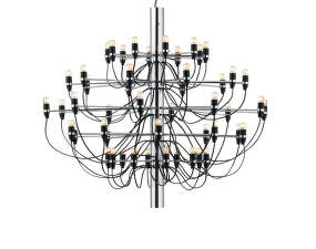 Lustr 2097/50 Clear Bulbs, chrome