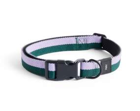 Obojek pro psa Dogs Collar Flat M/L, lavender/green