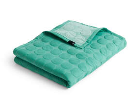 Pléd Mega Dot Organic 195x245, sea green