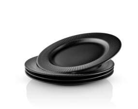 Talíř Legio Nova Dinner Plate 25 cm 4ks, black