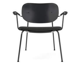 Křeslo Co Lounge Chair, black oak/Re-wool 0198