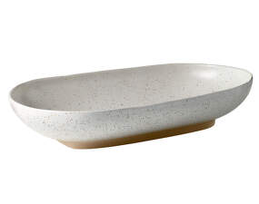 Servírovací mísa Forma Serving Bowl 24 x 40 cm, white/sand