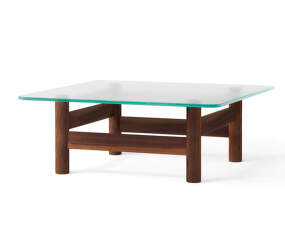 Konferenční stolek Brasilia Lounge Table, walnut