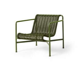 Křeslo Palissade Cord Lounge Chair Low, olive