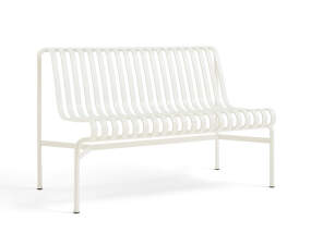 Zahradní lavice Palissade Dining Bench bez područek, cream white