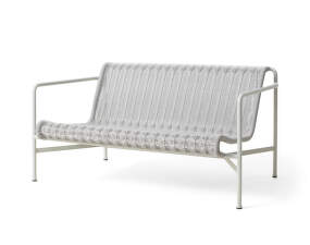 Lavička Palissade Cord Lounge Sofa, sky grey