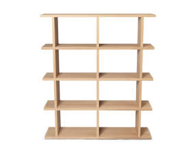 Knihovna Kona Bookcase 2x4, natural