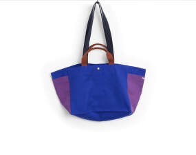 Plátěná taška Weekend Bag Small, electric blue multi