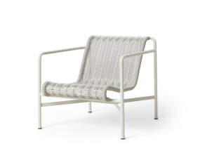 Křeslo Palissade Cord Lounge Chair Low, sky grey