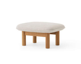 Ottoman Brasilia, Moss 0011/natural oak