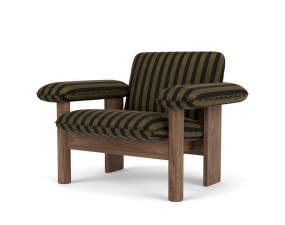 Křeslo Brasilia Low Back, Cabanon Soft/walnut