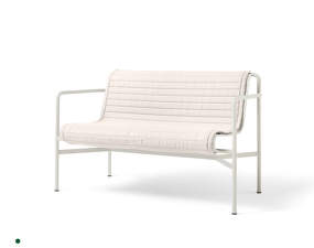 Textilní podsedák Palissade Dining Bench quilted cushion, cream white