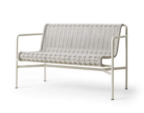 Lavička Palissade Cord Dining Bench, sky grey