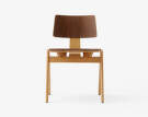 Židle Daystak Side Chair RD1, beech/walnut