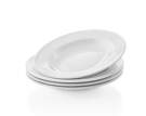 Hluboký oválný talíř Legio Nova Deep oval plate 25 cm 4ks, white