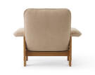 Křeslo Brasilia Lounge Chair, Bouclé 02/natural oak