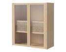 Nástěnná skříňka Cana Wall Cabinet, white oiled oak