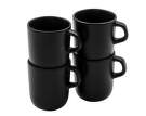 Hrnek Nordic Kitchen Cup 40 cl 4ks, black