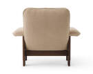 Křeslo Brasilia Lounge Chair, Bouclé 02/dark stained oak