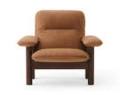 Křeslo Brasilia Lounge Chair, Dunes camel/walnut