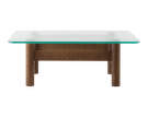 Konferenční stolek Brasilia Lounge Table, dark stained oak