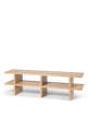 Lavice Kona Bench, natural oak