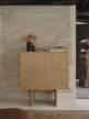 Komoda Stilt Sideboard Double, natural oak