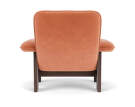 Křeslo Brasilia Lounge Chair, Avalon 012/dark stained oak