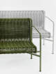 Lavička Palissade Cord Lounge Sofa, olive