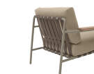 Křeslo Settle Lounge Chair, Ribbed Weave 5/taupe