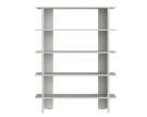 Policový regál Hes Bookcase, pebble grey