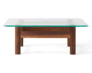 Konferenční stolek Brasilia Lounge Table, walnut