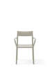 Židle May Armchair, light grey