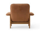 Křeslo Brasilia Lounge Chair, Dunes camel/natural oak