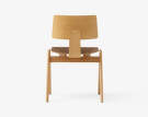 Židle Daystak Side Chair RD1, beech/walnut