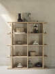 Knihovna Kona Bookcase 2x4, natural