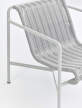 Křeslo Palissade Cord Lounge Chair Low, sky grey