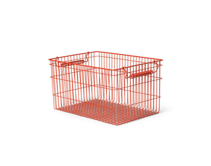 Úložný koš Cala Stackable Baskets 2ks, poppy red