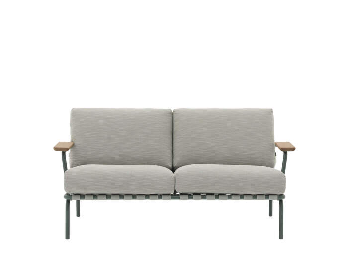 Pohovka Settle Sofa 2-Seater, Ribbed Weave 2/dark green