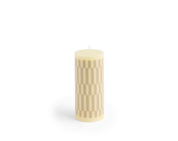 Svíčka Column Candle Small, cream and sand